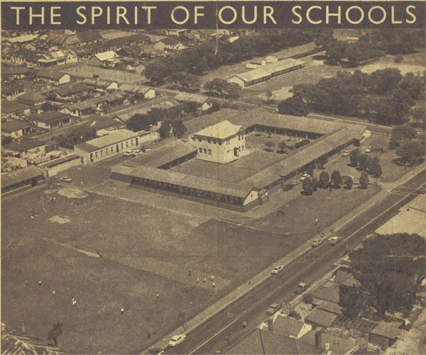 A historical view of Livingstone High School.