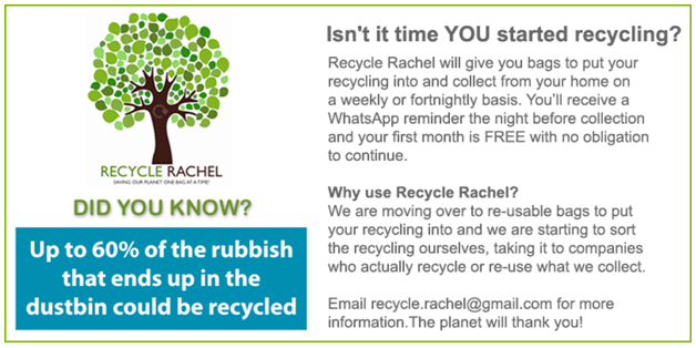 Recycle Rachel Advert