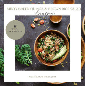 Minty Green Quinoa & Brown Rice Sala