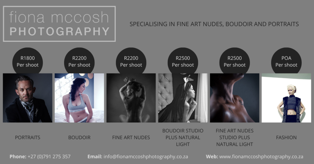 Fiona Mccosh Photography Advert