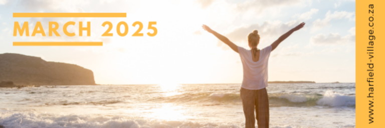 Harfield Village March newsletter Header