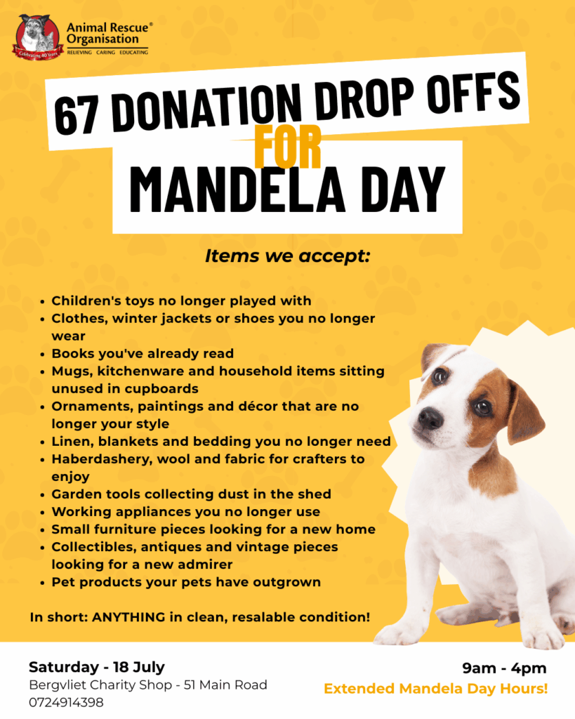 67 DROP-OFFS FOR MANDELA DAY! (3)