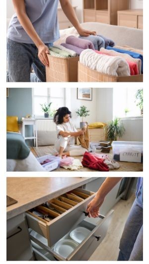 decluttering & organisation